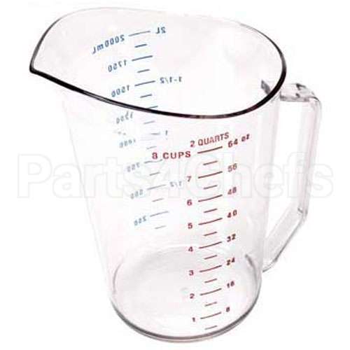 3217 Compatible Rubbermaid 2 Qt Measuring Cup-135 Clear