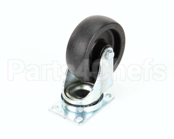 3234778 Delfield Caster, 4,Plt,Swivel, Polyolef