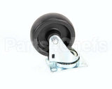 3234778 Delfield Caster, 4,Plt,Swivel, Polyolef