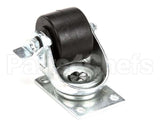 3235518 Delfield Caster,2.5,Top Swivel Plate,Br