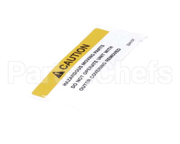 324107 Stoelting Decal Caution Moving Parts