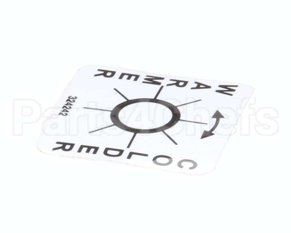 324242 Stoelting Decal Temp Adjustment