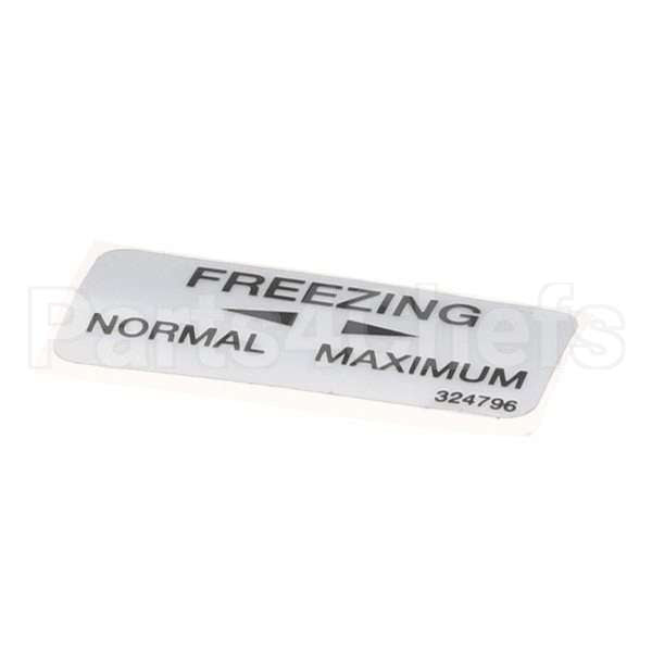 324796 Compatible Stoelting Decal Freezing