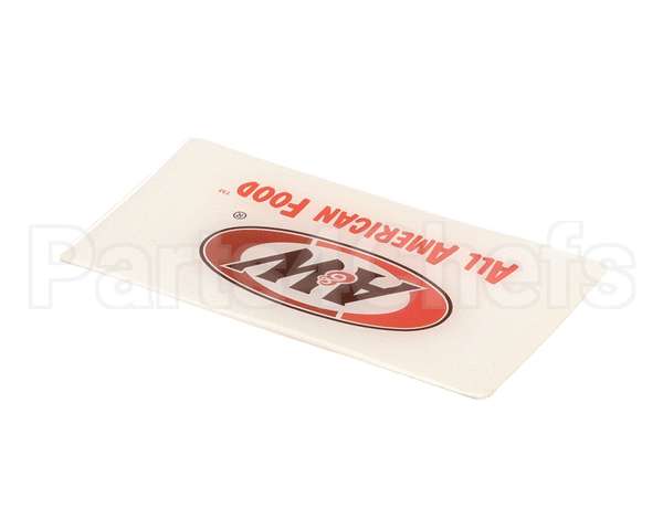 324864 Stoelting Decal; Domed Aw Logo
