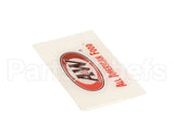 324864 Stoelting Decal; Domed Aw Logo