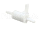 325012000 Cornelius Valve Shut-Off 1/4Barb Plstc