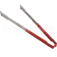 32611 Compatible Edlund Tong Red/Ss 16In Flat Grip