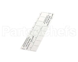 32634 Henny Penny Menu Card-C8000 Blank