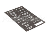 32861.0000 Bunn Decal, Flavors-Juice Dispenser