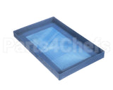 32Z4099 Merrychef Solid Basket 1/2 Blue 7 X 11 X