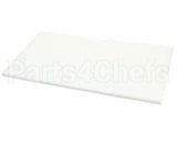 33.75X15X.75 Delfield White Poly Cutting Board