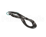 33048 Ultrafryer Cord, 90Deg Molded Square Plug 120V
