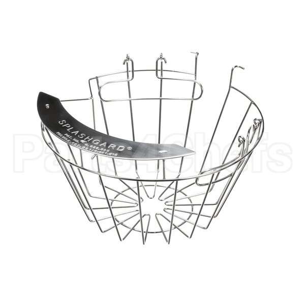 33089.0001 Compatible Bunn Basket W/Splgrd(8)W/Bypass &