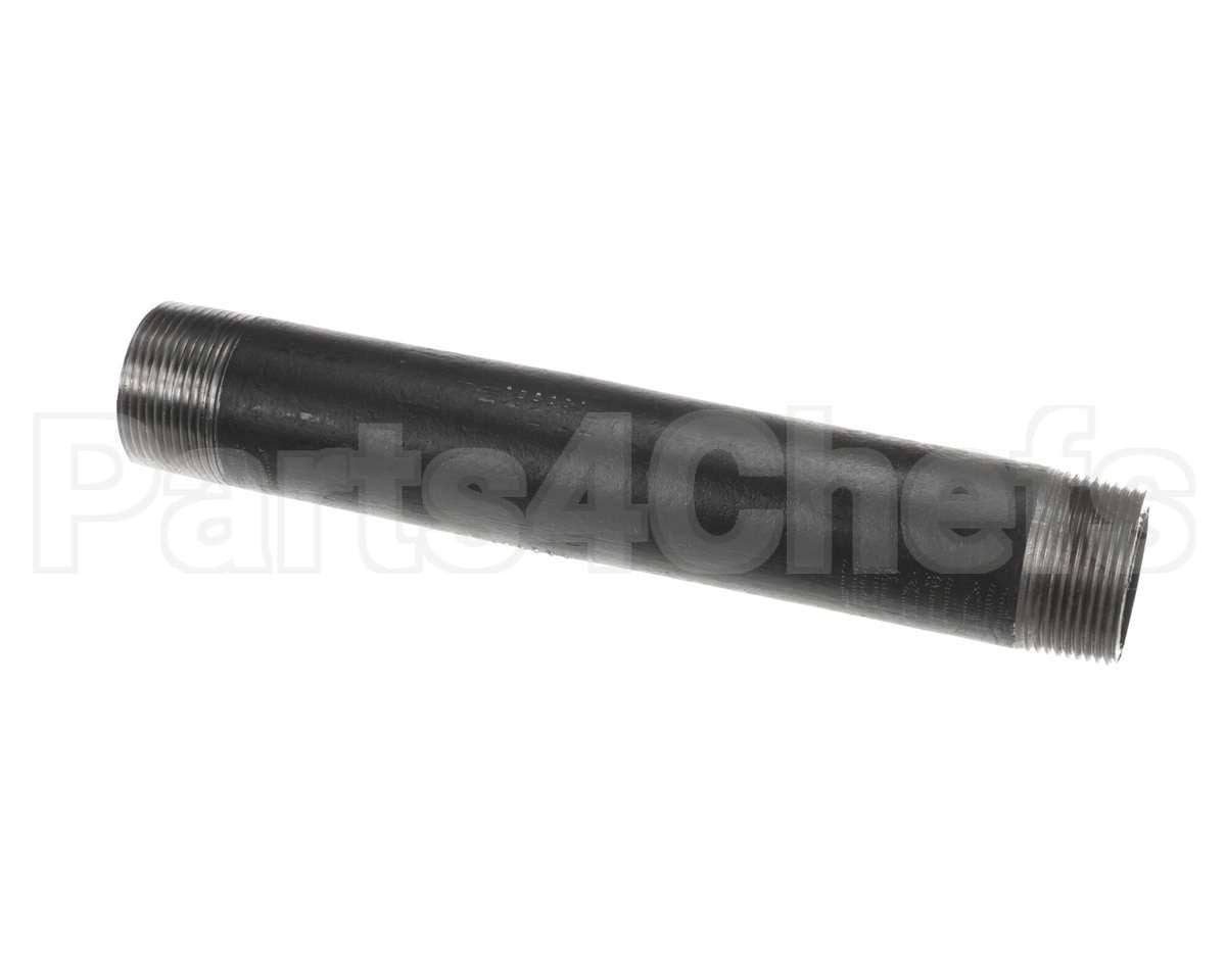 33120-0053 Middleby Pipe,Blk 1-1/4" X 9-1/2"
