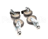 33528 Blodgett Caster Set, Adj Stem