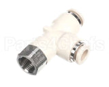 3370066700 Schaerer L Screw-On Connect., Rot. M10-6-6 Ppsu