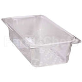 33CLRCW-135 Compatible Cambro Colander Food Pan 1/3X3 Clear