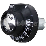 33K Compatible Comstock Castle Thermostat Knob 2 D, Off-Low-250-500