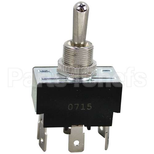 340324-8 Compatible Vulcan Toggle Switch 1/2 Dpdt, Ctr-Off