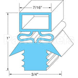 341-27565-03 Compatible Kairak Door Gasket 23-1/2" X 29-1/2"