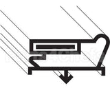341-60099-03 Compatible Traulsen Gasket, Drawer, Bottom, Compact