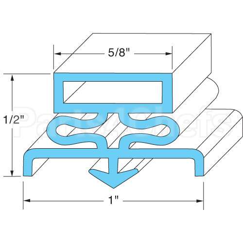 341-60197-00 Compatible Kairak Door Gasket