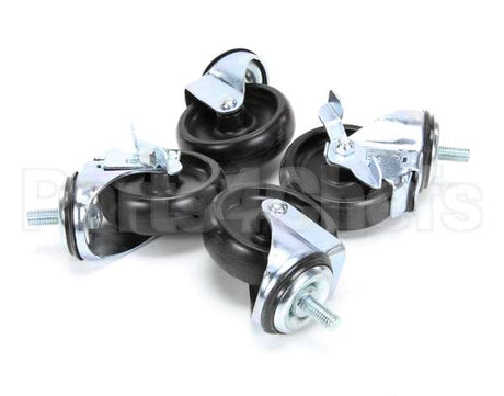34325 Silver King Kit Caster 4 In