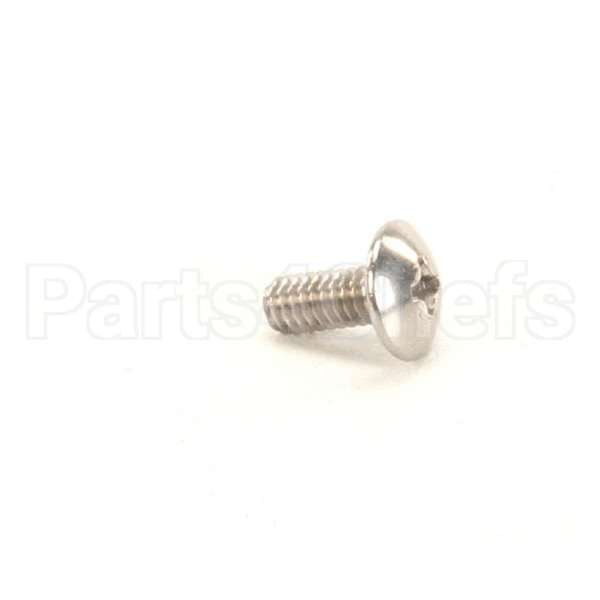 3454000000 Compatible Jade Screw, 10-24 X 3/8 Rd Sl Zn Ai