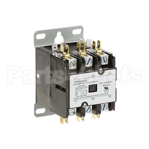 346466-2 Compatible Midwest Appliance Parts Contactor (3 Pole, 25Amp, 240V)