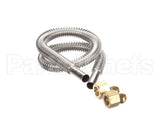 34679-18 Imperial 3/8 X 18 Lg Corrigated S/S Flex Tubing,