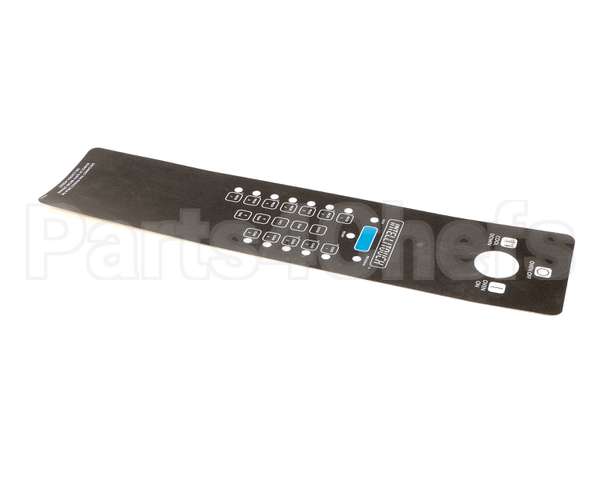 34741 Blodgett Decal, Lexan Control Zephaire-E
