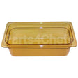 34HP150 Compatible Cambro Hot Pan 1/3 X 4-150 Amber