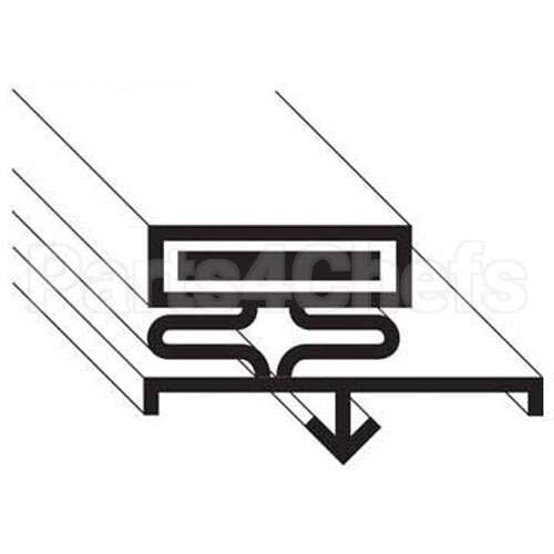 3500850 Compatible Kairak Gasket, Door, 17-13/16X21-9/16
