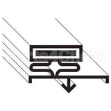 3500850 Compatible Kairak Gasket, Door, 17-13/16X21-9/16