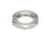 351-00011 Grindmaster Cecilware Nut, 1/8-27 Npt Hex Panel, S/S