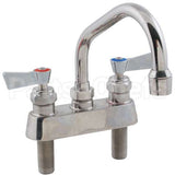 3510 Compatible Fisher Faucet Faucet, 4"Dk, Leadfree, Ss.6"Sp