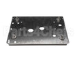 35227.0000 Bunn Base Weldment, Halfwall Blk Single Tf