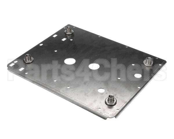 35227.0000 Bunn Base Weldment, Halfwall Blk Single Tf