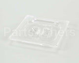 35276 Silver King Cover Pan Clear Plastic 1/6 Size