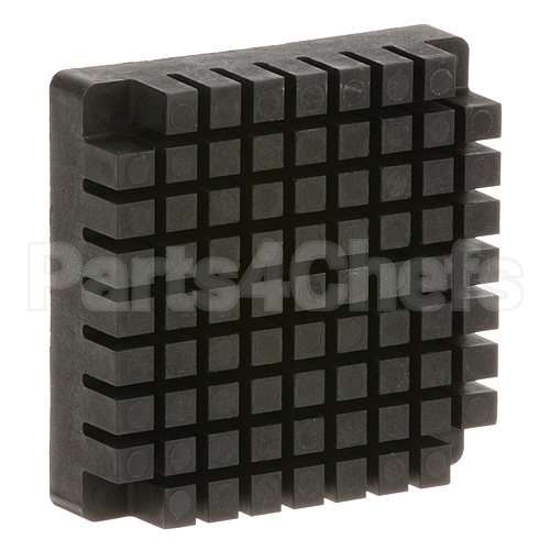 354484-1 Compatible Vollrath 3/8 Pusherhead Black