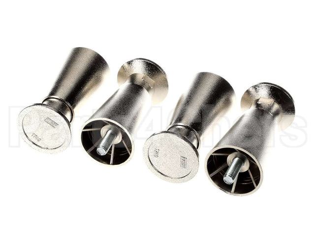 355-00054 Grindmaster Cecilware Legs 4" Adj 2" Dia Set Of 4 ()