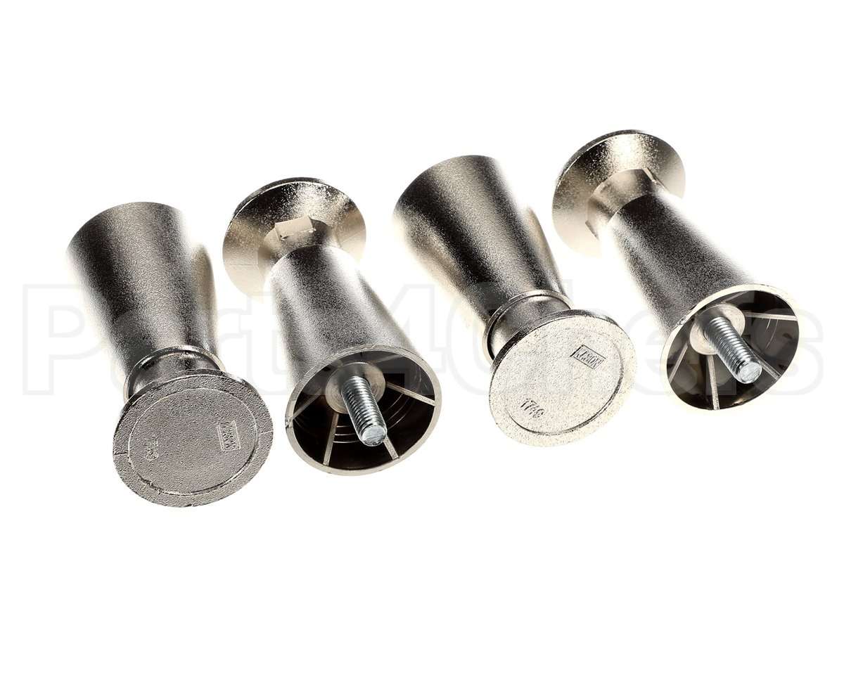 355-00054 Grindmaster Cecilware Legs 4" Adj 2" Dia Set Of 4 ()