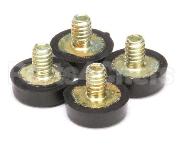 35712.0000 Bunn Kit,Foot 4Pk .75Odx.25Ht.25Thd