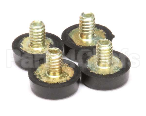 35712.0000 Bunn Kit,Foot 4Pk .75Odx.25Ht.25Thd