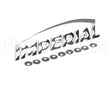 35839 Imperial Small Imperial Blue Logo Plate (Oldstyle