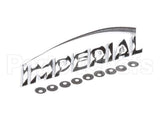 35839 Imperial Small Imperial Blue Logo Plate (Oldstyle