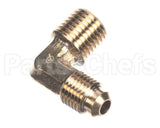 359-00018 Grindmaster Cecilware 1/4"Fl X 1/4"Npt Male Elbow Lead Free Br