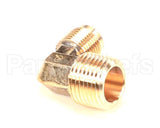 359-00056 Grindmaster Cecilware Elbow, 90Deg 3/8Fl X 1/2Mpt