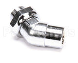 359-00074 Grindmaster Cecilware Fitting, Overflow W/ Locknut