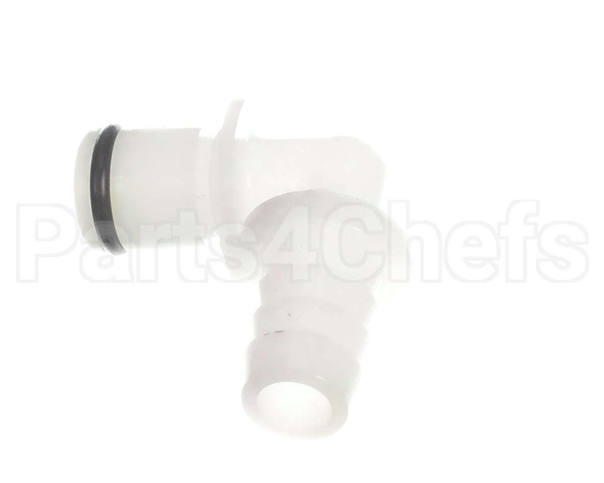359-00165 Grindmaster Cecilware Elbow 3/8 Barb Coupling Insert